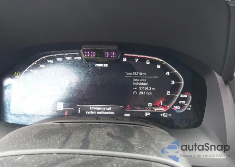 2023 BMW M8 Gran Coupe Competition z USA, uszkodzony, nr VIN WBSGV0C06PCL37737